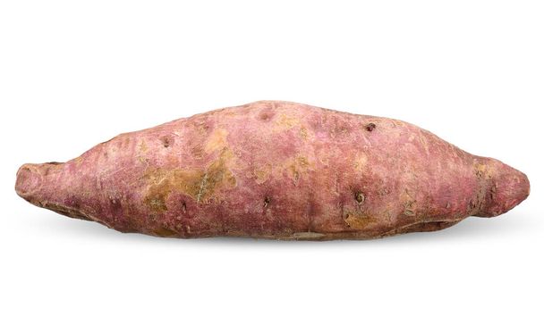Сладкий картофель изолирован на белой дорожке
 - Фото, изображение