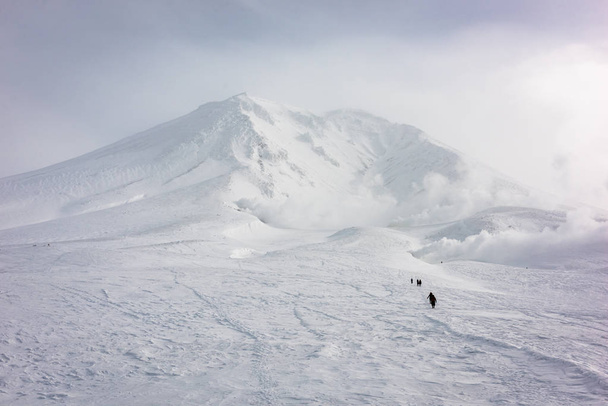 Όρος. Asahi, Hokkaido, Ιαπωνία ηφαιστειακή κορυφή στο Daisetsuzan National - Φωτογραφία, εικόνα