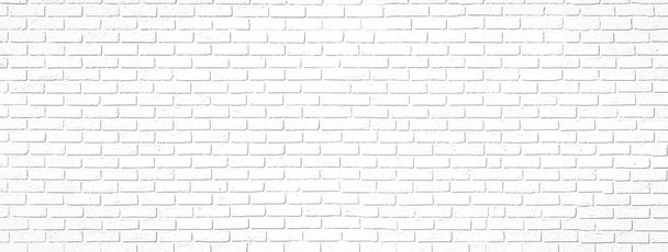 Beyaz tuğla iç duvar - Fotoğraf, Görsel