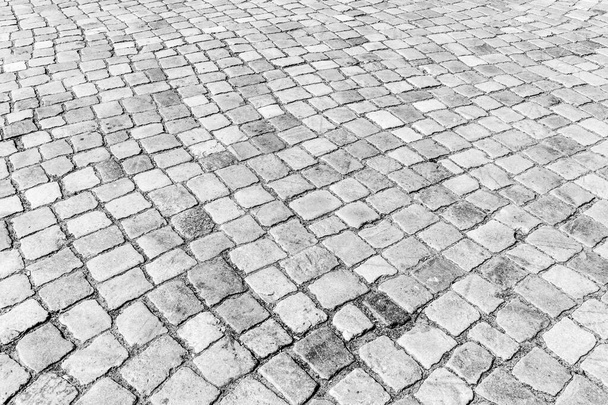 Old pavement of granite texture. - Photo, Image