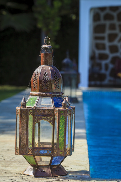Antigua lámpara rústica
 - Foto, Imagen