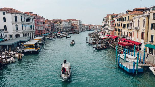 Beautiful photo shot taken in the beautiful city of Venice, Ital - Zdjęcie, obraz