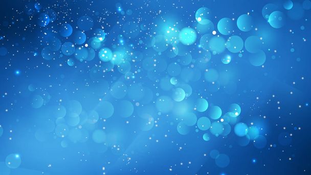 abstract blue vector background - Vector, Image