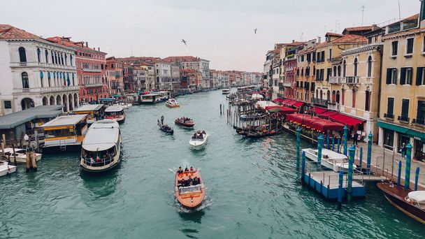 Beautiful photo shot taken in the beautiful city of Venice, Ital - Foto, imagen