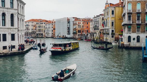 Beautiful photo shot taken in the beautiful city of Venice, Ital - Photo, Image