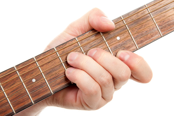 Playing the guitar - Foto, imagen