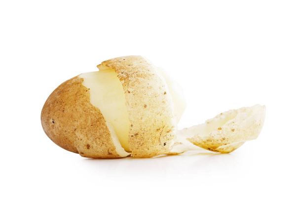 fresh potatoes on the table - Фото, изображение
