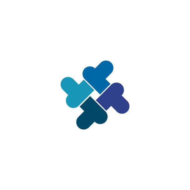 Hashtag ikona logo projekt wektor szablon - Wektor, obraz