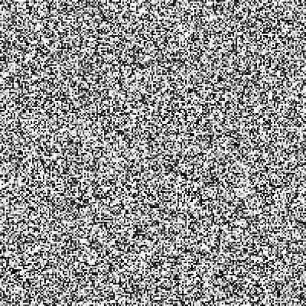 Στατικό θόρυβο κακό σήμα οθόνη τηλεόρασης απρόσκοπτη μοτίβο - Διάνυσμα, εικόνα