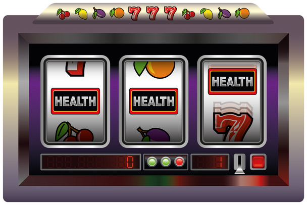 Ігровий автомат здоров'я
 - Вектор, зображення