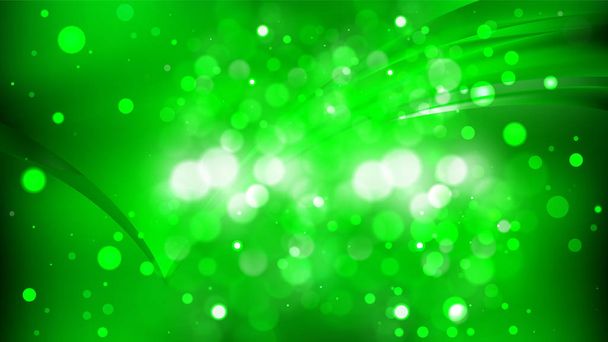 abstract green and black background template  - Vector, Image