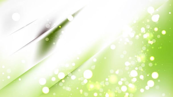 緑と白の抽象的な背景ベクトル図  - ベクター画像