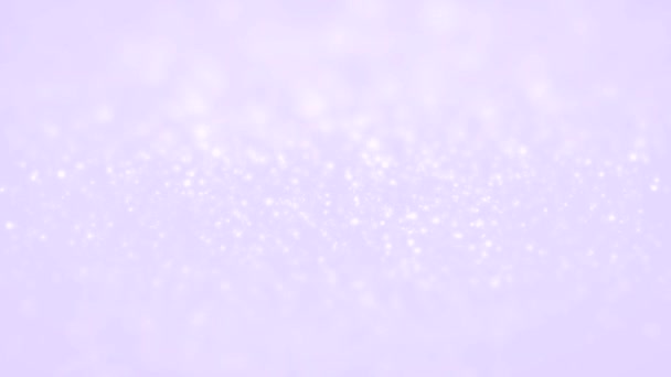 Light Purple Violet Wedding Sparkling Glitter Background Loop - Footage, Video
