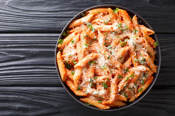 Penne alla Vodka�is a classic Italian pasta dish made with penne - Photo, image