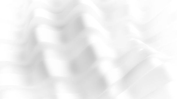 Елегантний білий фон з драпірованою тканиною. 3d ілюстрація, 3d візуалізація
. - Фото, зображення