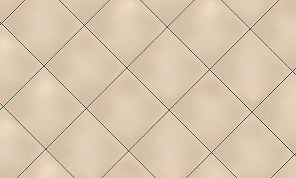 Azulejos de cerámica cuadrada vertical beige. Ilustración vectorial
. - Vector, imagen