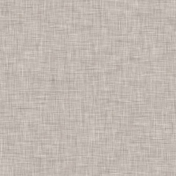 Natural linen seamless pattern texture beige brown - Vector, Image