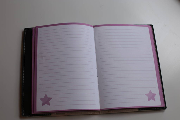notebook jegyzetek szabad hely - Fotó, kép