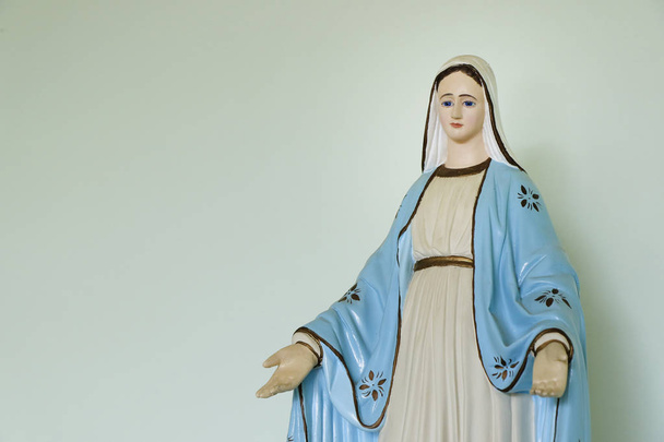 Statue of the image of Our Lady of Grace - Photo, Image