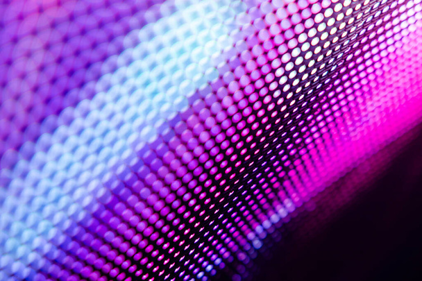 CloseUp LED blurred screen. LED soft focus background. abstract  - Foto, immagini