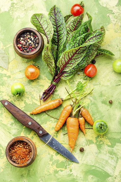 Verduras frescas para ensalada - Foto, Imagen