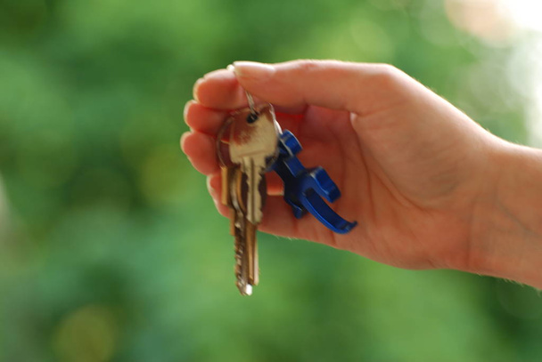 Kilka domowych kluczy z breloczkiem - Fotografie, Obrázek