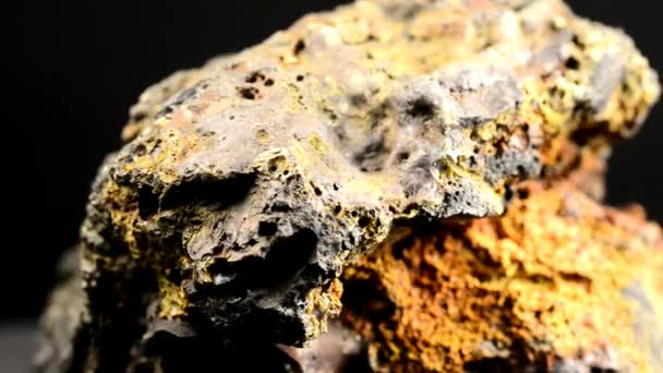 Schlacke, Überreste einer Eisenhütte - Filmmaterial, Video