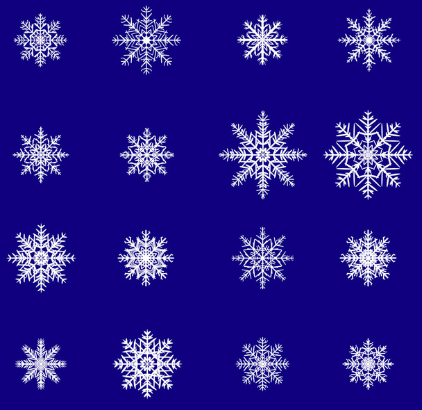 floco de neve vetorial
 - Vetor, Imagem
