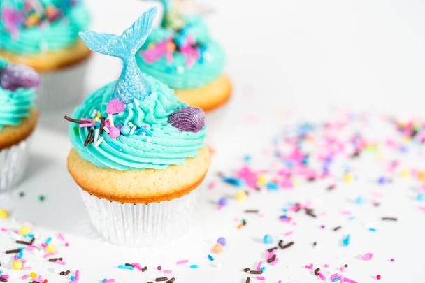 cupcakes sirène
 - Photo, image