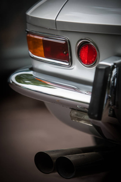 Vintage car rear brake light - 写真・画像
