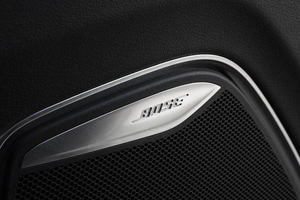 Musical speakers of Bose premium audio system in a car door - Foto, immagini