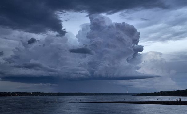 Prairie Storm Clouds Canada - Фото, зображення