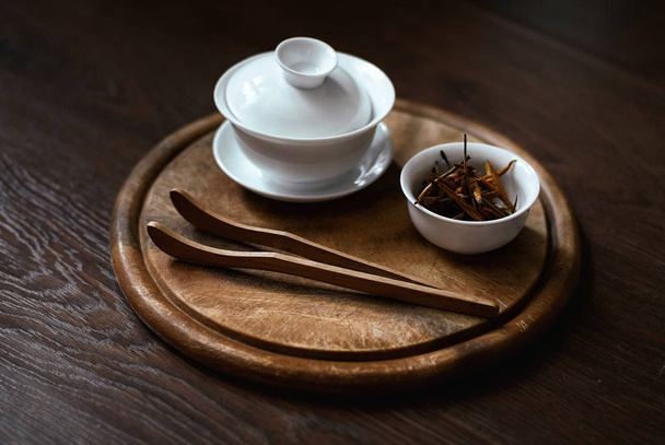 Chinese tableware for tea ceremony - Фото, зображення