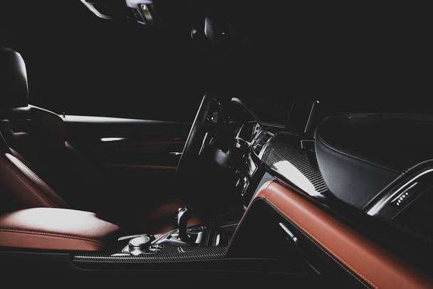 Interior of prestige modern car - Foto, immagini