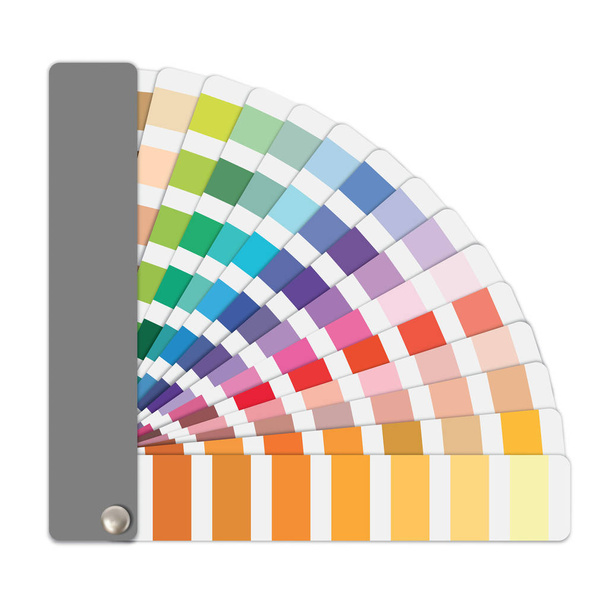 Color sample guide vector - ベクター画像