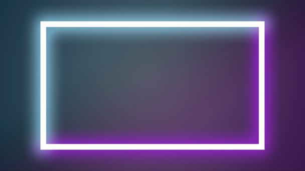 Gloeiende neon banner voor entertainment moderne reclame - Foto, afbeelding