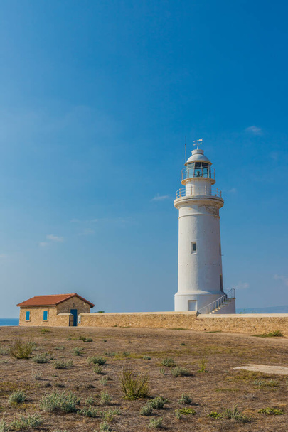 Uma vista típica em Paphos em Chipre
 - Foto, Imagem