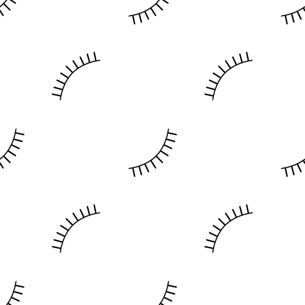 Abstract seamless eyes pattern for girls, boys. brows Creative vector pattern with psychodelic eyes. Funny eyes pattern for textile and fabric. Fashion sport style. Background for kids closed eyes - Vektori, kuva