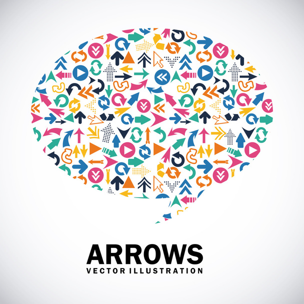 arrows design - Vector, Image