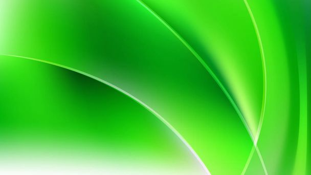 abstract colorful green background vector illustration  - Vector, Imagen