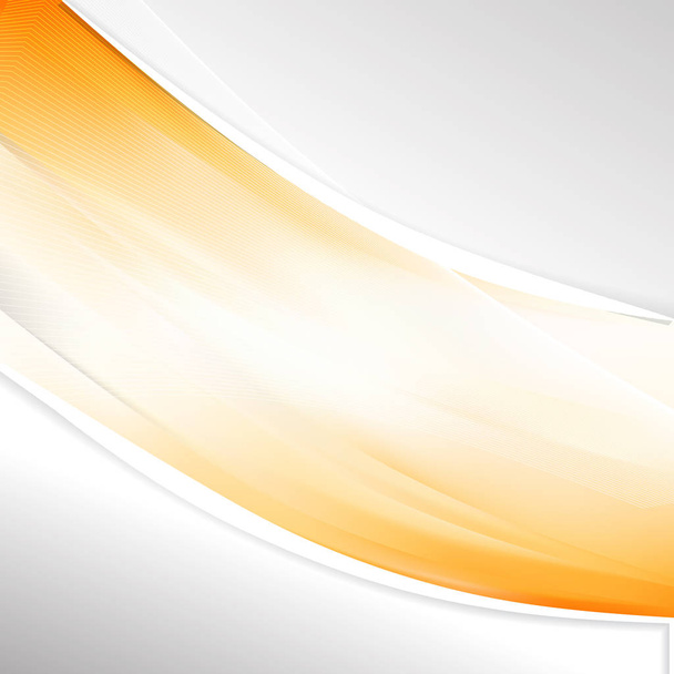 Абстрактный оранжевый фон
  - Вектор,изображение