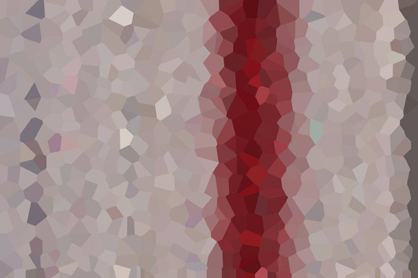 Illustration eines ungewöhnlichen abstrakten Beige-Rot-Farbmusters interessanter Hintergrund - Foto, Bild