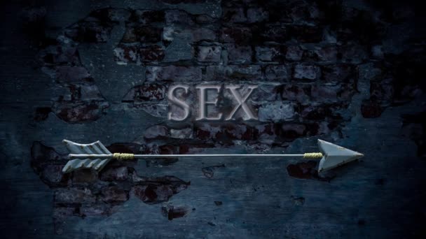 Street Sign the Way to Sex - Záběry, video