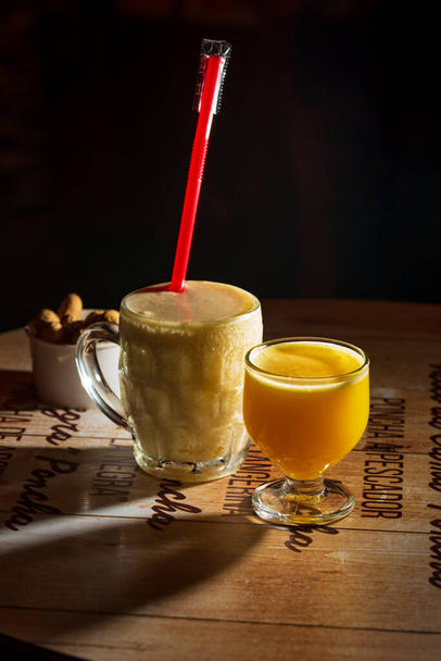 Poncha and Nikita Madeira Island traditional drinks - Photo, Image