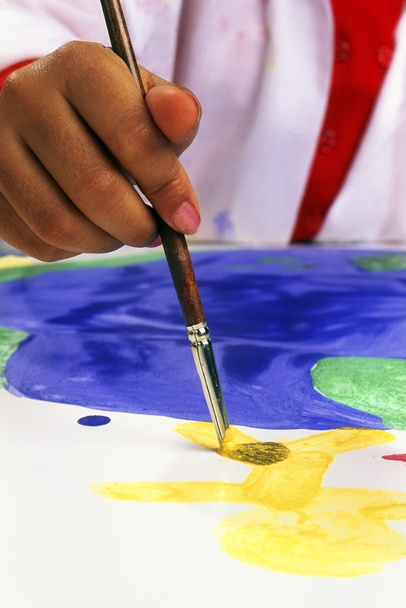 Child Painting - Fotografie, Obrázek