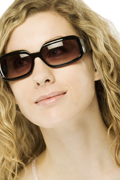 Woman With Sunglasses - 写真・画像