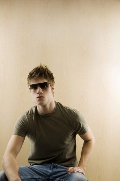 Young Man Wearing Sunglasses - Valokuva, kuva