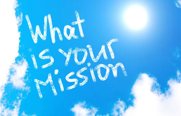 Was ist Ihre Mission?? - Foto, Bild