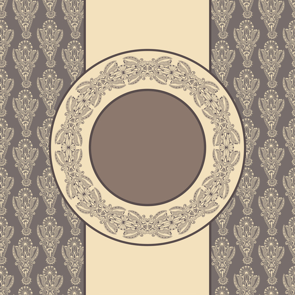 Ornamental floral pattern - Vector, Image