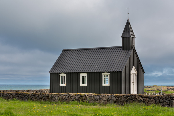 houten kerk - Foto, afbeelding